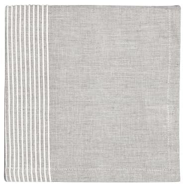GreenGate Luana Stoffserviette Grey 40x40cm