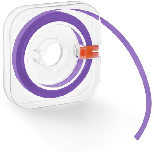 OFFCUP Lucidatura Dentale, 50μm/6m Strisce Sbiancanti Denti per Lucidatura Dentale, Scatola Dentale Lucidatura Striscia, per Levigatura, Pulizia e Sbiancamento dei Denti Interdentali (viola)