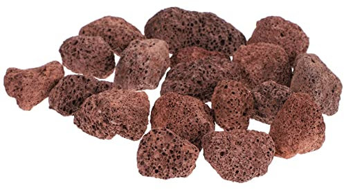 WOONEKY 1tasche Vulkanstein Für Aquarium Mit Inhalt Aquariumstein Für Wasserfilter Aquariumfiltermaterial Stein Für Süß Und Meerwasseraquarien