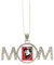 no/no Chinesische rote Bildung, Avatar, Muttertagsgeschenk für Mutter, Oma, Halskette, Geburtstagsschmuck, M