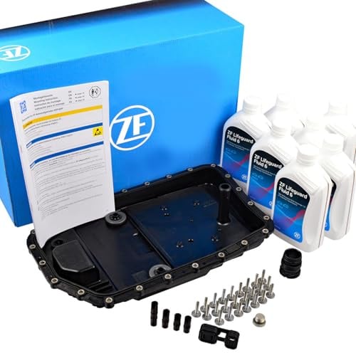 ZF 1071.298.033 Set di filtri idraulici per BMW con ATF LifeguardFluid 6 + guarnizioni (Set, 6 pezzi)