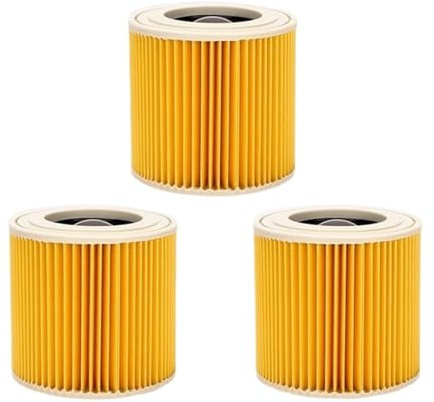 Filtre à Cartouche de Rechange for aspirateur Sec et Humide Karcher WD WD2 WD3 WD1 MV3 MV2(3PCS)