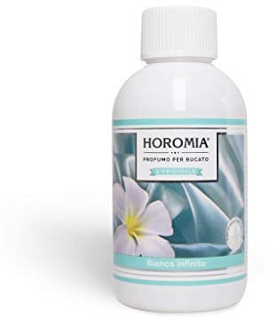 HOROMIA Profumo per Bucato Bianco Infinito 250ml - Profuma Bucato per Lavatrice e Asciugatrice