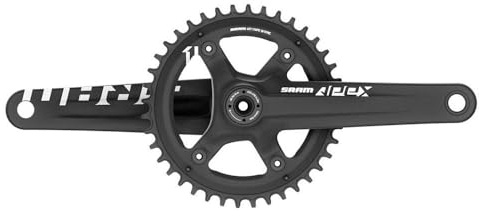 Sram Apex Kettenradgarnitur Schwarz One Size