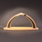 Tietze modern Wood Schwibbogen LED, klein, leer