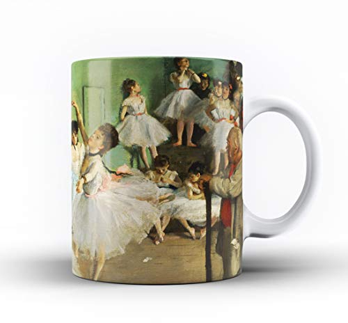 Studio RB Classic Art Collection Ceramic Mug. 5. The Dance Class by Edgar Degas