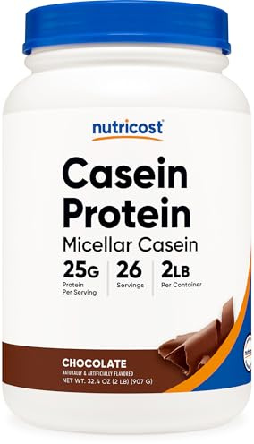 Nutricost Casein Protein Powder 2lb Chocolate