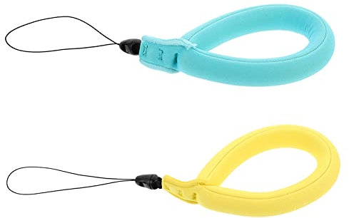 Milisten 2pcs Waterproof Camera Float Wrist Strap for Underwater Camera Digital Camera