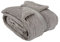 heimtexland ® super Dicke Cord Kuscheldecke mit flauschigem Sherpa Fell Wohndecke 200x150 Decke Typ767 Taupe