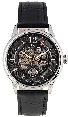 Carl von Zeyten Black Forest Herrenuhr Automatik Schramberg CVZ0080BKS – Made in Germany