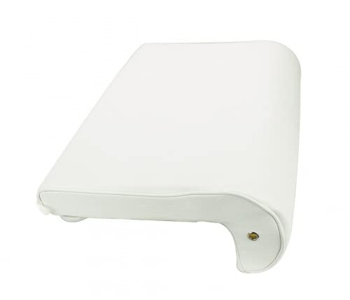PONTTOR Bedflex Comfort Sitzpolster, weiß, Sitzkissen Polster Kissen für Boot Yacht