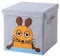 LIFENEY meets Die Maus Aufbewahrungsbox mit Deckel für Kinder – Box mit der bekannten Maus zum Verstauen von Spielzeug – 30 x 30 x 30 cm passend für klassische Würfelregale