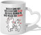 22Feels Jahrestag Geschenk für Sie und Ihn Freundin Tasse Beziehung Lustig Liebesbeweis Freund Mann Frau Valentinstag Spruch Hochzeitstag Verlobung 1 Jahr 2 Jahre (Herzhenkel Weiss)