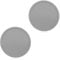 ALLY-MAGIC Coasters Cup Pad Mat Round Silicone Rubber Mug Coaster Non Slip for Coffee Beer Mug Wine Glass Y6-JYBD (Grey)