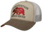 Stetson JBS-Bear Trucker Cap Small - Trendige Kappe - Basecap im American Style - Sonnenschutz mit Charakter - Herren - Ganzjährig beige One Size