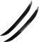 Auto-Radkastenverkleidung, Glänzend Schwarz, Rad-Augenbrauen-Streifenschutz, Flare-Form (33,5 cm)