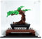 NOVDA Acryl-Vitrine für Lego Icons Bonsai-Baum 10281, staubdichte Vitrine für Lego 10281, Größe: 25 x 25 x 25 cm (Modell Nicht im Lieferumfang enthalten)