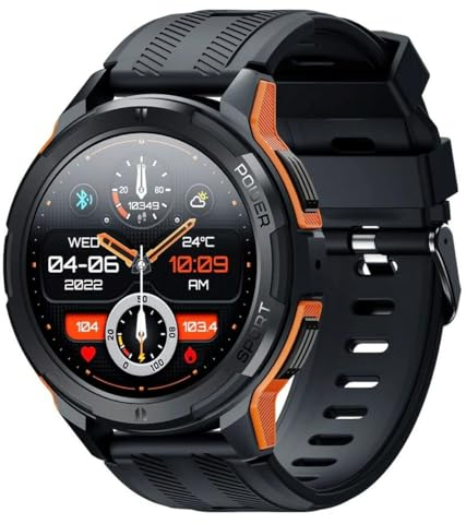 OUKITEL Smartwatch BT10-OE/OL Schwarz