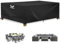 PATWING Housse Salon de Jardin, Housse Table de Jardin, Housses pour Mobilier de Jardin, Bâche de Protection Étanche 600D Oxford Tissu Imperméable (270*180*89cm Modèle amélioré)