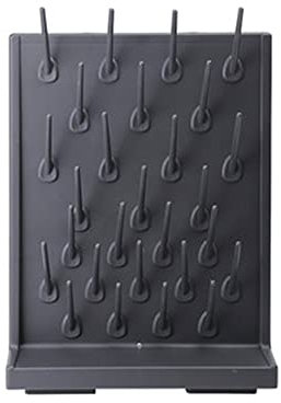 Drying rack PP material glassware drying rack Wall-mounted/freestanding detachable nails Glass drying rack School laboratory utensils cleaning rack,27 nails
