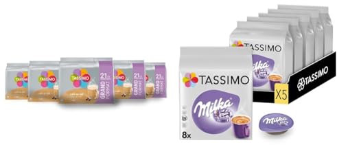 Tassimo Café au Lait et Tassimo Chocolat au Lait Milka