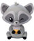 Disney Store Official - Pocahontas - Meeko - Kuscheltier - 25,4 cm/10 - Mit detaillierter Ausarbeitung - Grauer Waschbärteddy für Kinder - Zeichentrickfigur als Kuscheltier - Geeignet ab der Geburt
