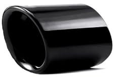 TZIUSFAC Für F10 F20 F30 F32 F34 F48 Auto-Styling Chrom-Auspuff-Schalldämpfer Endrohr Modifiziertes Endrohr Auto-Zubehör 1 Stück(X1 F48)