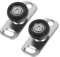 CANIGHT Sliding Door Brackets Floor Guide Rollers Modern Shower Door Bottom Guides Stainless Steel for Home Office