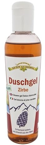 Duschgel Zirbe 250 ml - Vegan