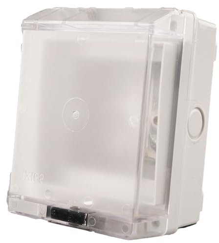 WK Electrical - Universal Weatherproof Outdoor Single Enclosure, IP65 Rated
