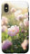 Arrangement floral pivoine rose pâle Coque pour iPhone X/XS