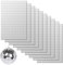 1500 Pièces Facettes Disco a Coller, 10 x 10 mm Mosaique Miroir, Mini Carreaux Mosaïque Carrés Verre, Argent Ruban Boule a Facette, Carreaux de Miroir Autocollants pour DIY Disco Boule, Muraux, Decor