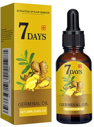Mnozreo Sérum Pousse Cheveux Très Rapide,Sérum de Croissance des Cheveux au Gingembre,Repousse Cheveux Au Gingembre,Spray Nourrissant Au Gingembre,20ML