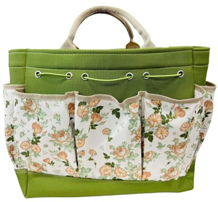 Gardening Bag - with Handle Oxford Large Storage,Garden Tote Utility Storage Bag | for Women Men Gardeners Outdoor Yard Patio Lawn Work Gloves Utility Gadgets