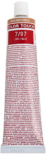 Wella Color Touch Rich Naturals 7/97 rubio medio cendré, marrón, 1 unidad (1 x 60 ml)
