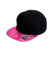 Result Herren Bronx Glitter Snapback Kappe (Einheitsgröße) (Schwarz/Pink)