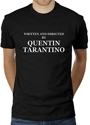 Written and Directed by Quentin Tarantino - Herren T-Shirt von KaterLikoli, Gr. L, Deep Black