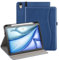 ZtotopCases Funda para iPad Air 5ª Generación 2022/iPad Air 4ª Generación 2020, Carcasa de Cuero con Bolsillo y Soporte, Funda de Cuero Empresarial para iPad Air 10,9 Pulgadas, Azul Marino