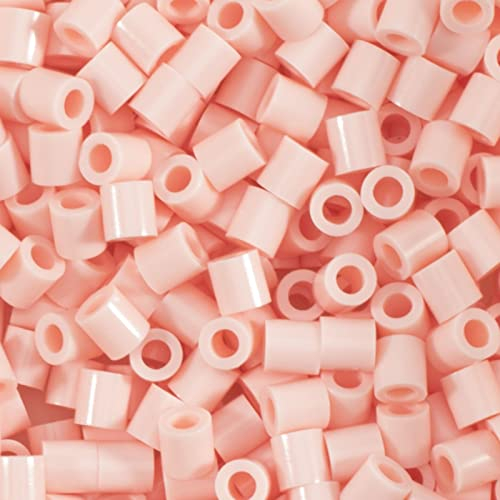 Vaessen Creative 5009-004 Bügelperlen, Hautfarbe, 1100 Stück, Steckperlen zum Basteln mit Kindern, DIY Gestalten von Schmuck, Deko, Verzierungen und weiteren Bastelideen