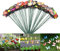 DBAILY Estacas de Mariposas Jardín, 100pcs Colorido Mariposas Adornos Miniatura Ornamento Jardin para Decoración Patio Planta Yarda Exterior(Colores Mezclados)