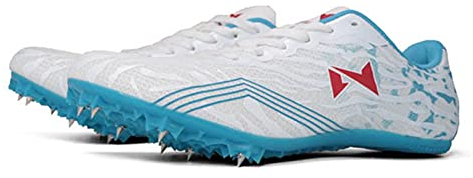 BLBK Spikes Leichtathletik Herren-Mittelstrecken-Laufschuhe, 8/7 Nägel Unisex-Leichtathletikschuhe, Jugendsportschuhe mit Spikes und Sprint