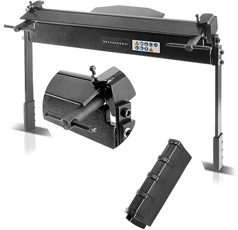 STAHLWERK Abkantbank AB-460 ST - Blechbiegemaschine für Bleche bis 1,2 mm Dicke, Biegewinkel 0 bis 135 Grad, Arbeitsbereich 460 mm - 7 Jahre Garantie