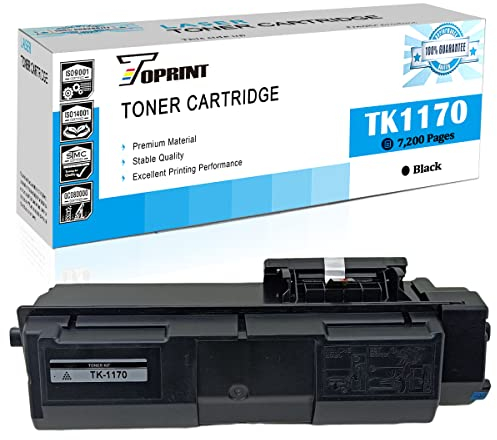 TOPRINT Kompatible Tonerkartusche TK-1170 TK1170 TK 1170 7200 Seiten Schwarz für Kyocera ECOSYS M2040 M2040dn M2540 M2540dn M2540dw M2640 M2640idw Drucker