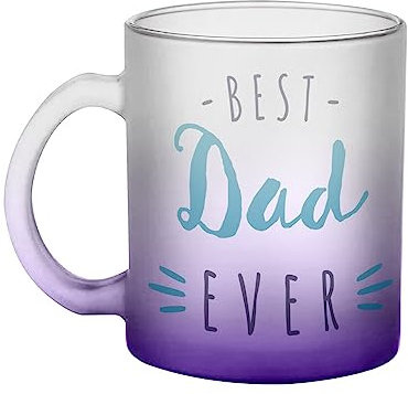 Tazza in vetro viola – Best Brother Ever Famiglia Fratello