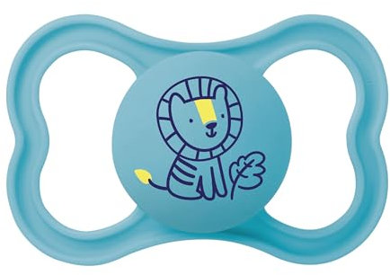 MAM Supreme Ciuccio, in Silicone con Custodia Porta Succhietto, 6+ mesi, Blu