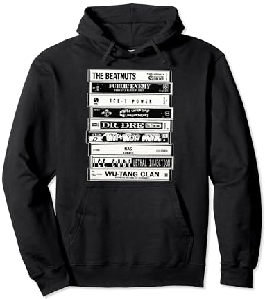 Hip Hop Artists Kassetten Old School Rap Pullover Hoodie