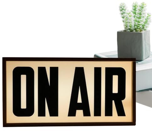 Panneau lumineux Air | Panneau lumineux AIR | Lumières LED d'ambiance | Panneau d'enregistrement décoratif | Décoration de studio | LighDecorativets Décoration de fête à piles sur air