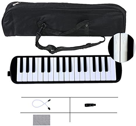 Melodica Melodica mit 32 Tasten, professionelles Mund-Melodica-Keyboard, Orgel, Melodica-Instrument für Erwachsene, Studenten und Kinder