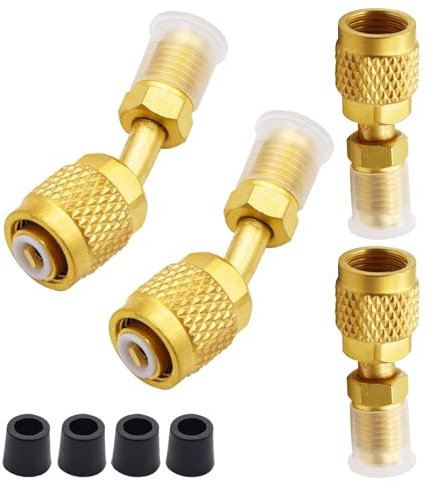 Adattatore per aria condizionata | Adattatore per refrigerante | Adattatore per tubo 'aria condizionata | Raccordo per aria condizionata, adattatore per tubo refrigerante facile da installare,