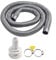 ZAMETTER Yacht RV Bilge Pump Drain Hose Kit Heavy Duty Bilge Pump Hose Kit For Boats(1-1/8 inches)